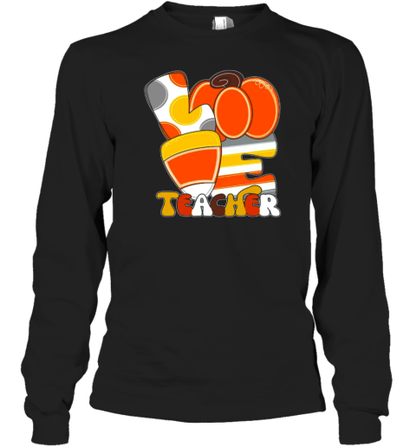 Candy Corn Love Teacher T-Shirt