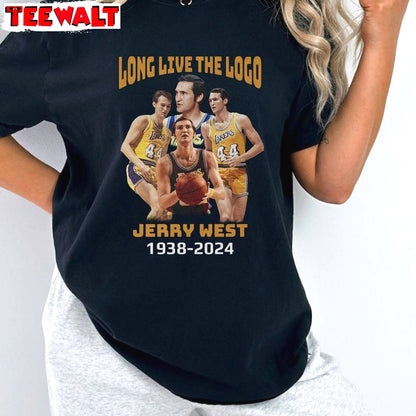 Jerry West Fantastic Shirt, Creative Rip Jerry West Long Sleeve Sweater