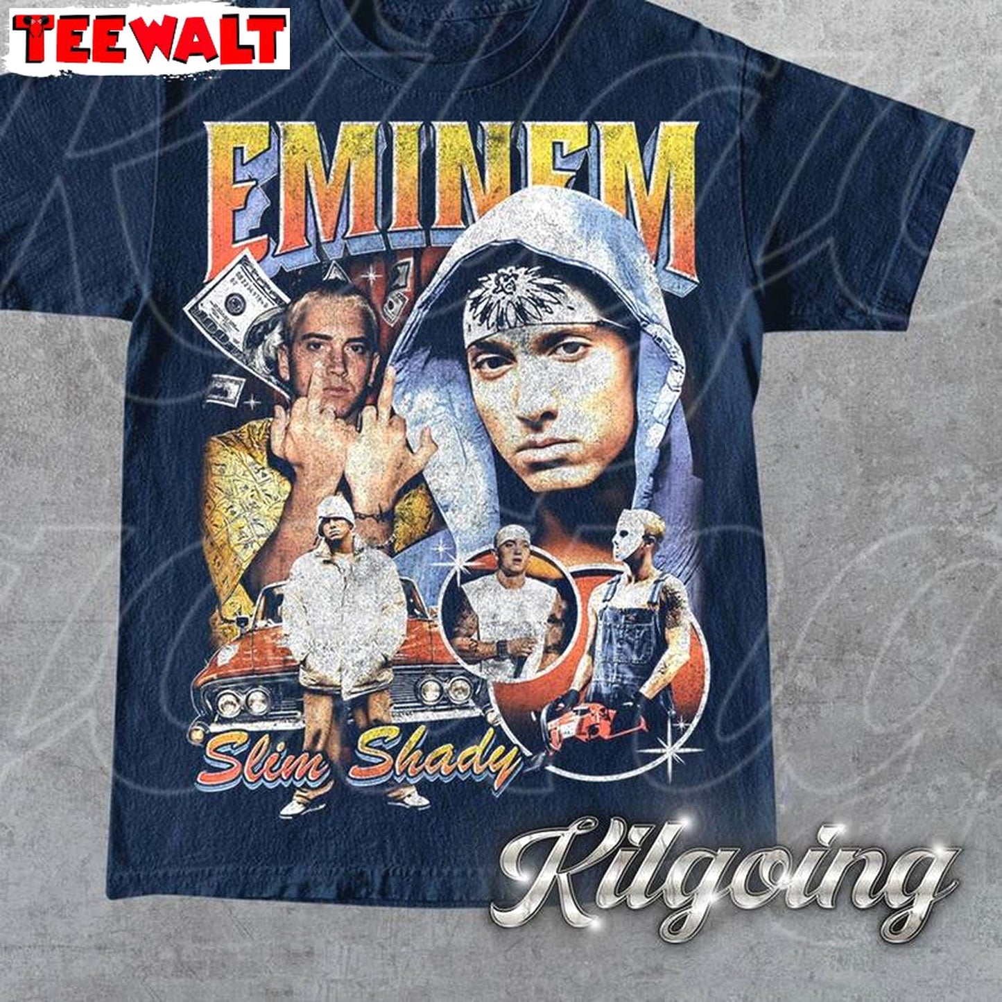 Slim Shady Vintage T Shirt, Creative The Eminem Show Shirt Unisex Hoodie