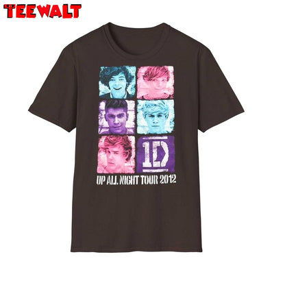 Trendy Up All Night Tour 2012 Unisex Hoodie, Vintage One Direction