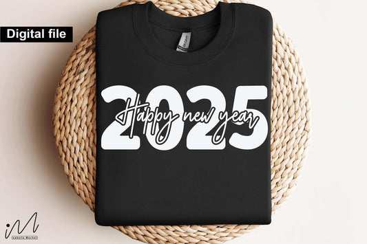 Happy New Year 2025 Funny Gift Shirt