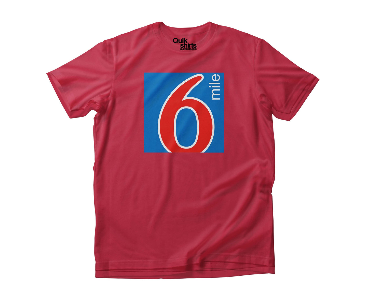 6 Mile Road Parody Logo Premium Shirt Big & Tall