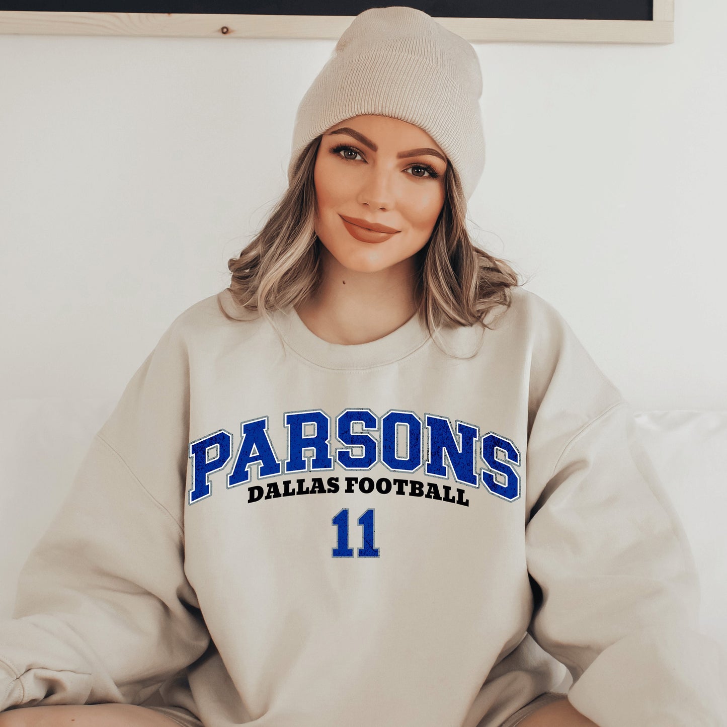 Micah Parsons Dallas Football Sweatshirt Shirt Crewneck Cowboys Apparel