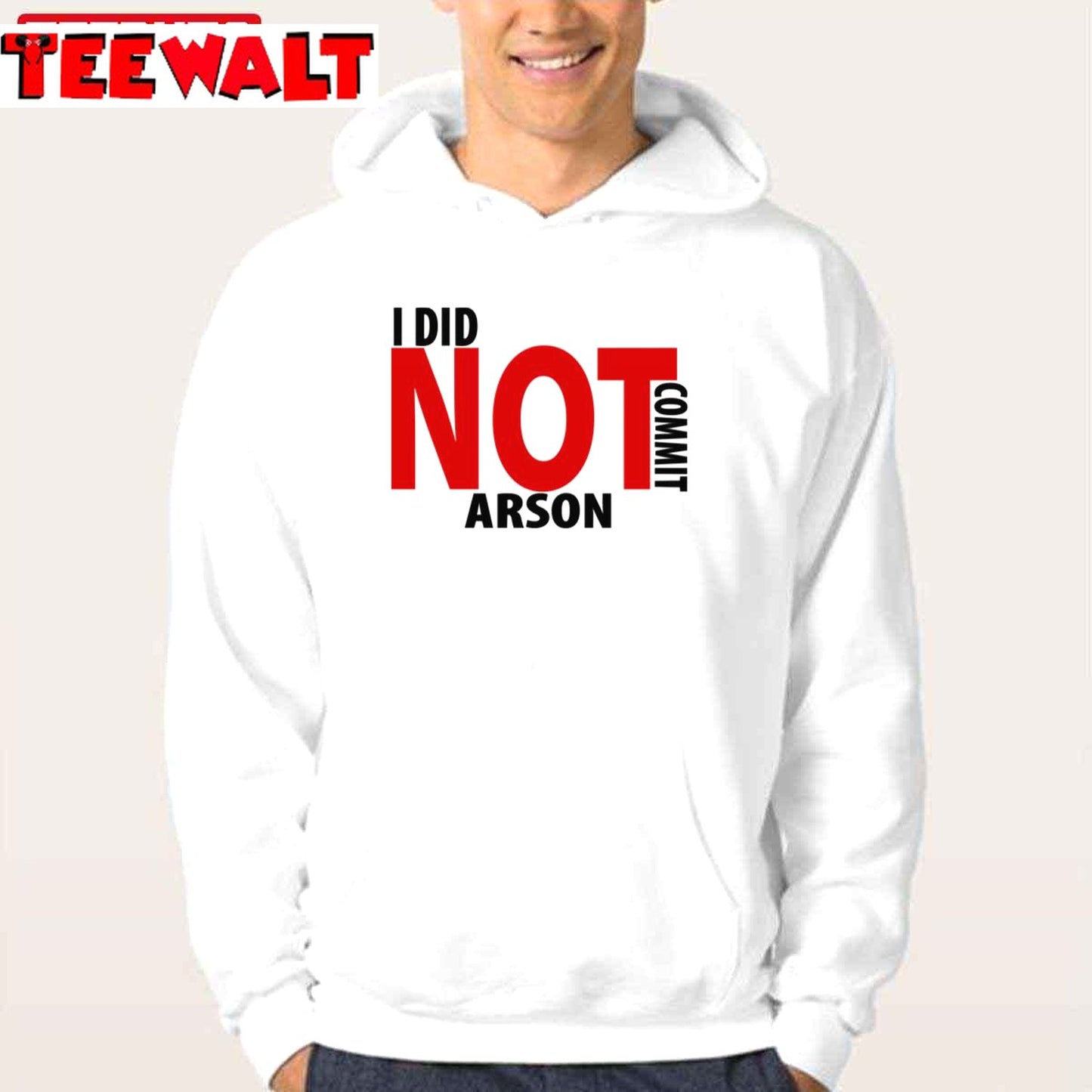 I Did Not Commit Arson Funny Unisex T-Shirt