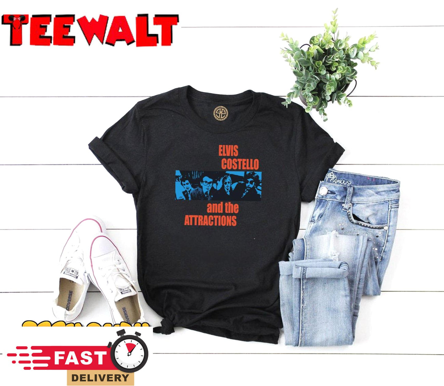 Elvis Costello and The Attractions Unisex T-Shirt