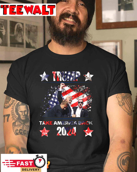 Trump Getting Shot 2024 T-Shirt