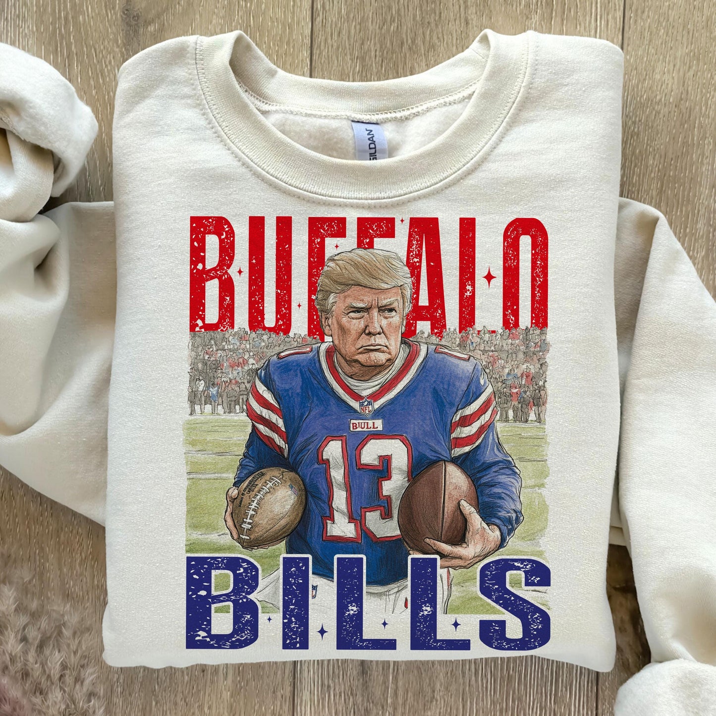 Buffalo Football Design Sublimation Tump Trump Apparel