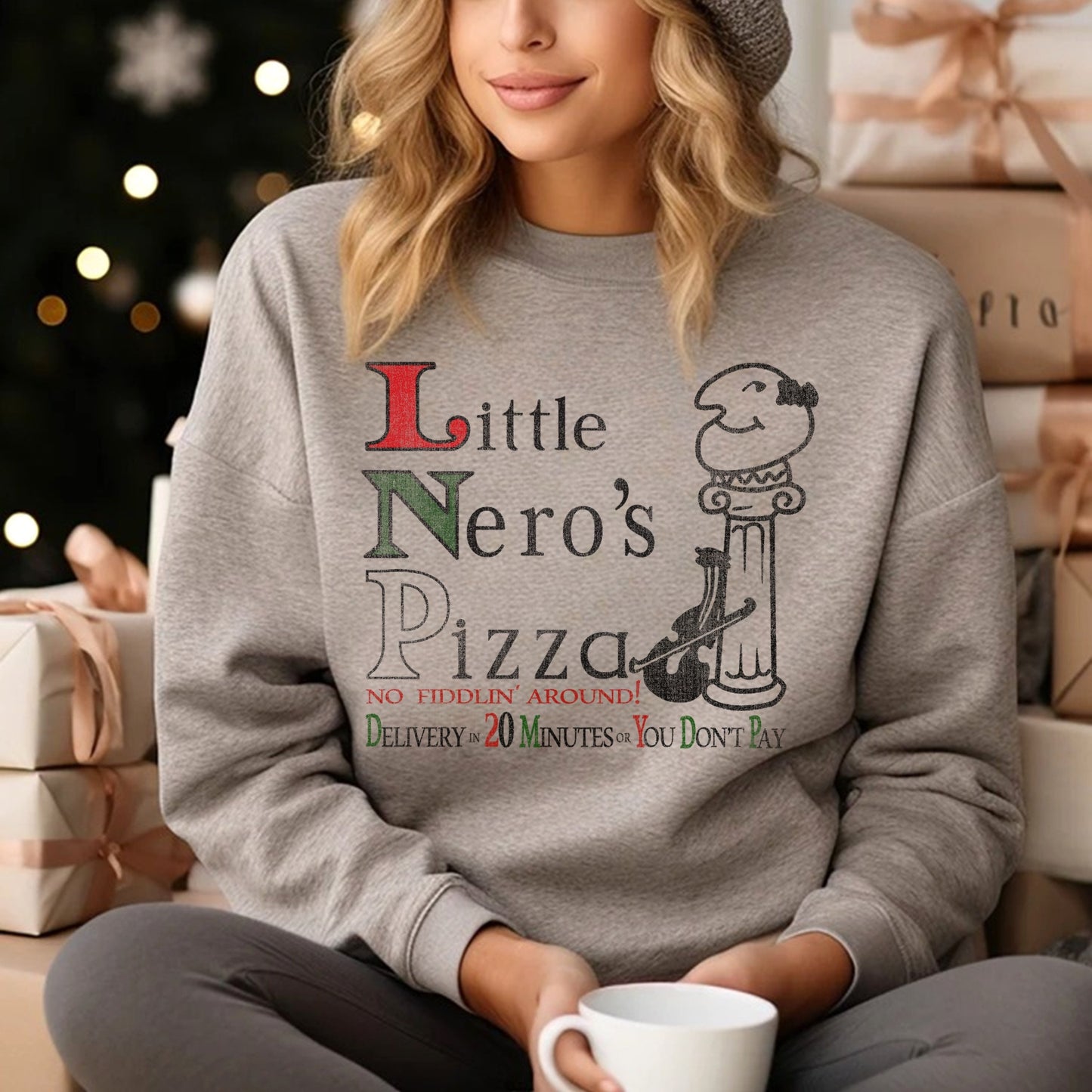 Home Alone Christmas Sweatshirt - Funny Kevin Xmas Shirt