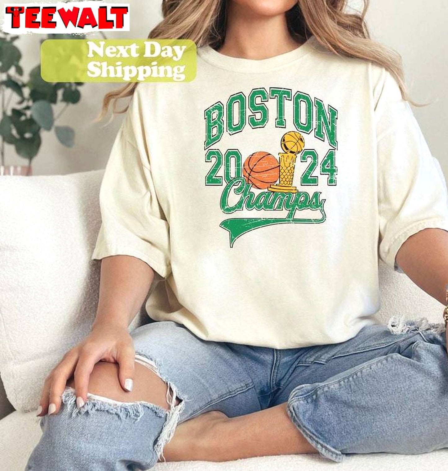 Boston Basketball Champions 2024 T Shirt, Creative Boston Celtics