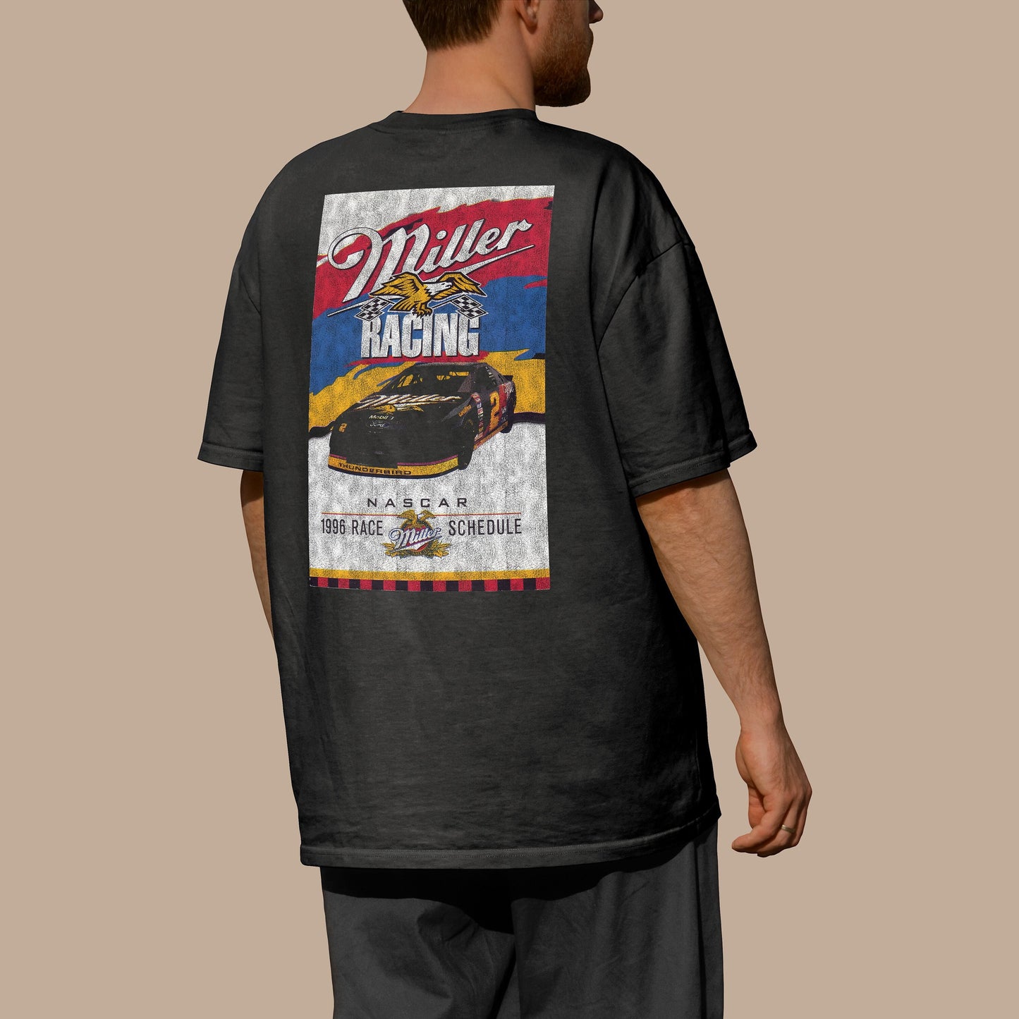 Nascar Miller Lite Racing Vintage Shirt