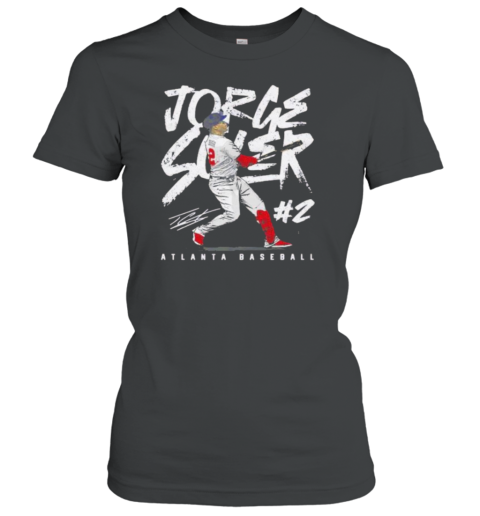 Jorge Soler Atlanta Braves Baseball Signature T-Shirt