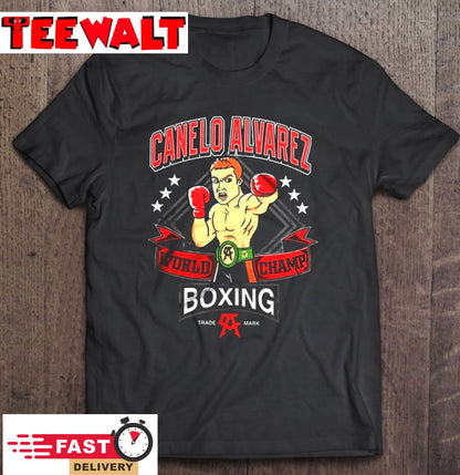 Canelo Alvarez Vintage 90S Bootleg Style Gift For Boxing Lovers Unisex T Shirt