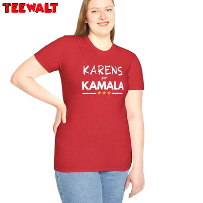 Karens For Kamala Shirt, Presidential Election Long Sleeve Crewneck