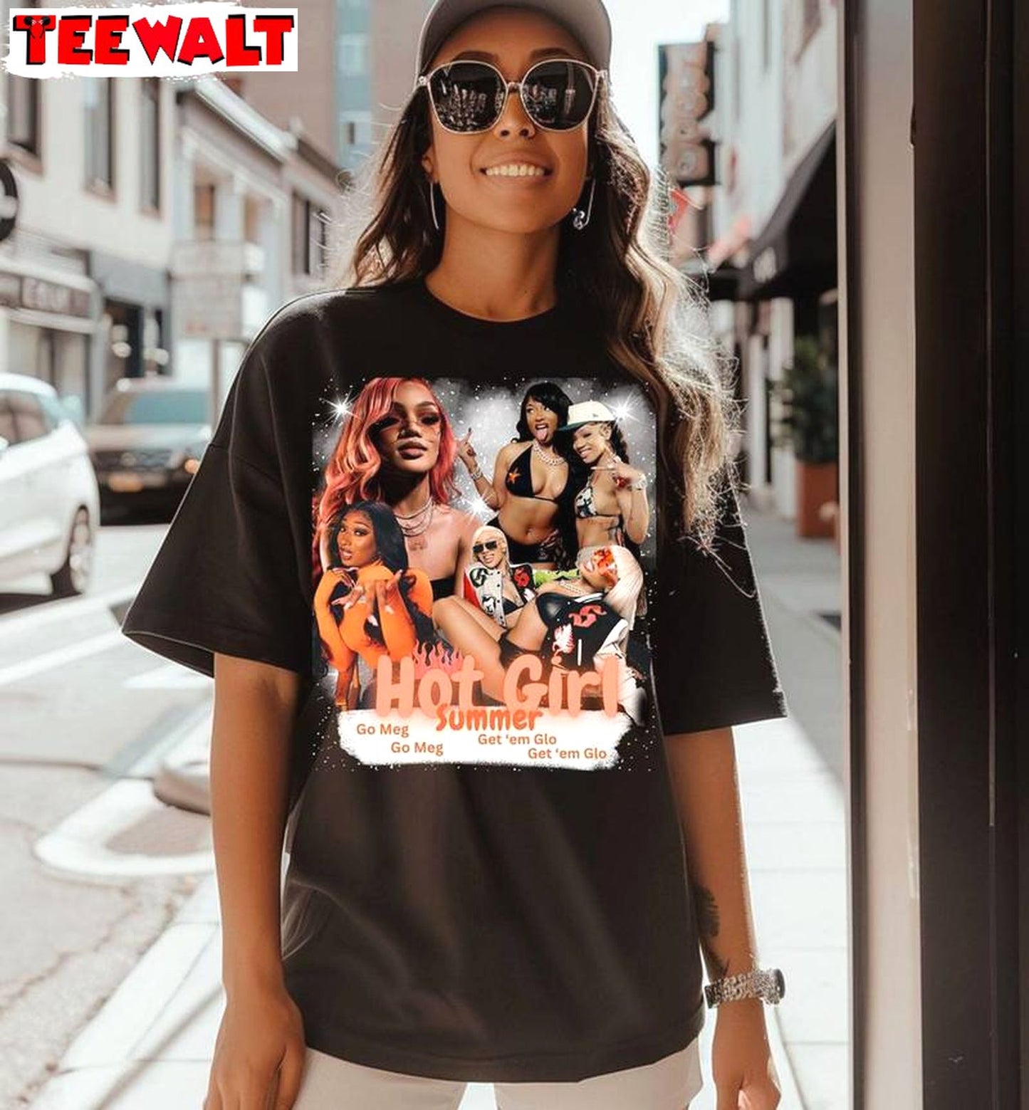 Hot Girl Summer Tour Comfort Short Sleeve , Megan Thee Stallion