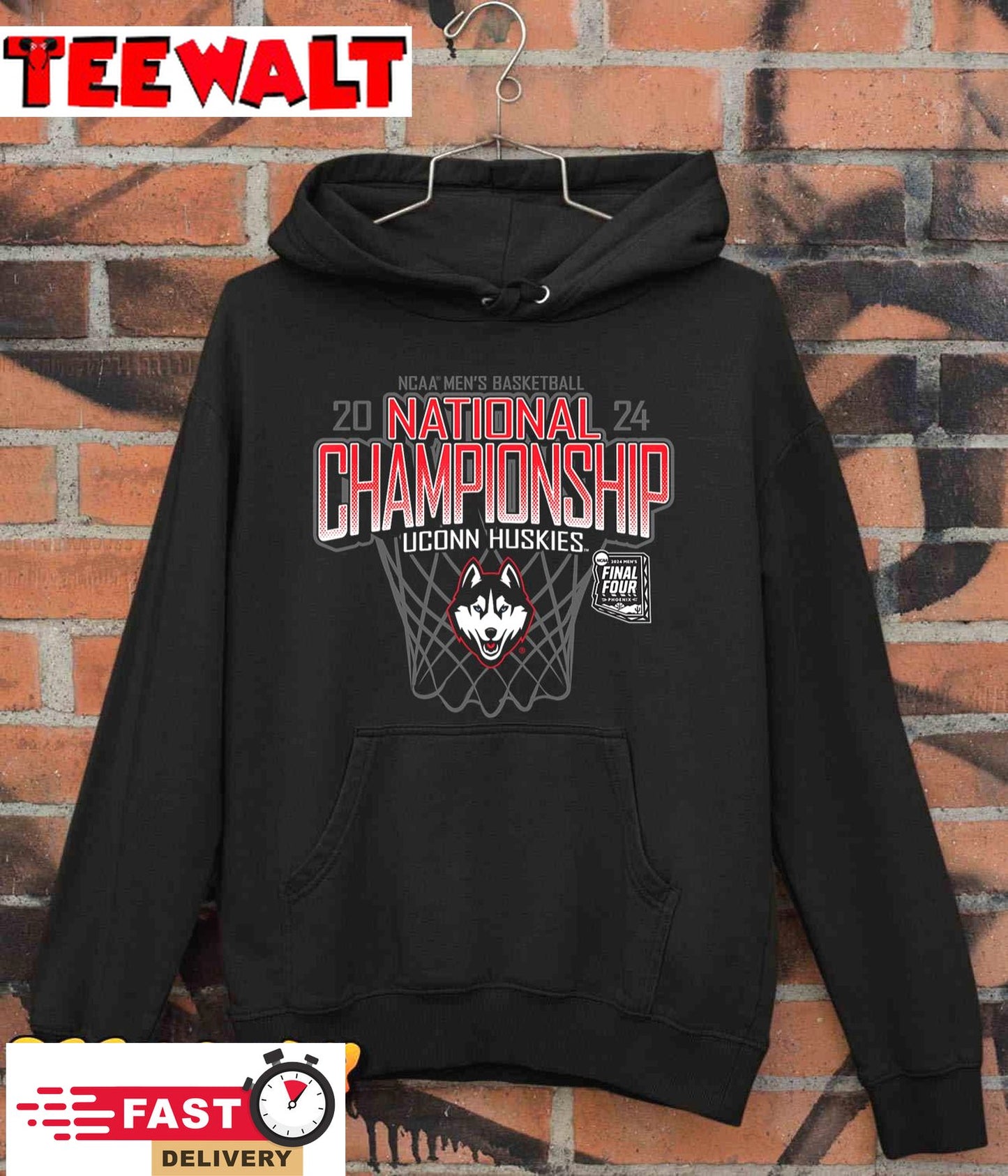 Connecticut Huskies National Championship 2024 Basketball T-Shirt