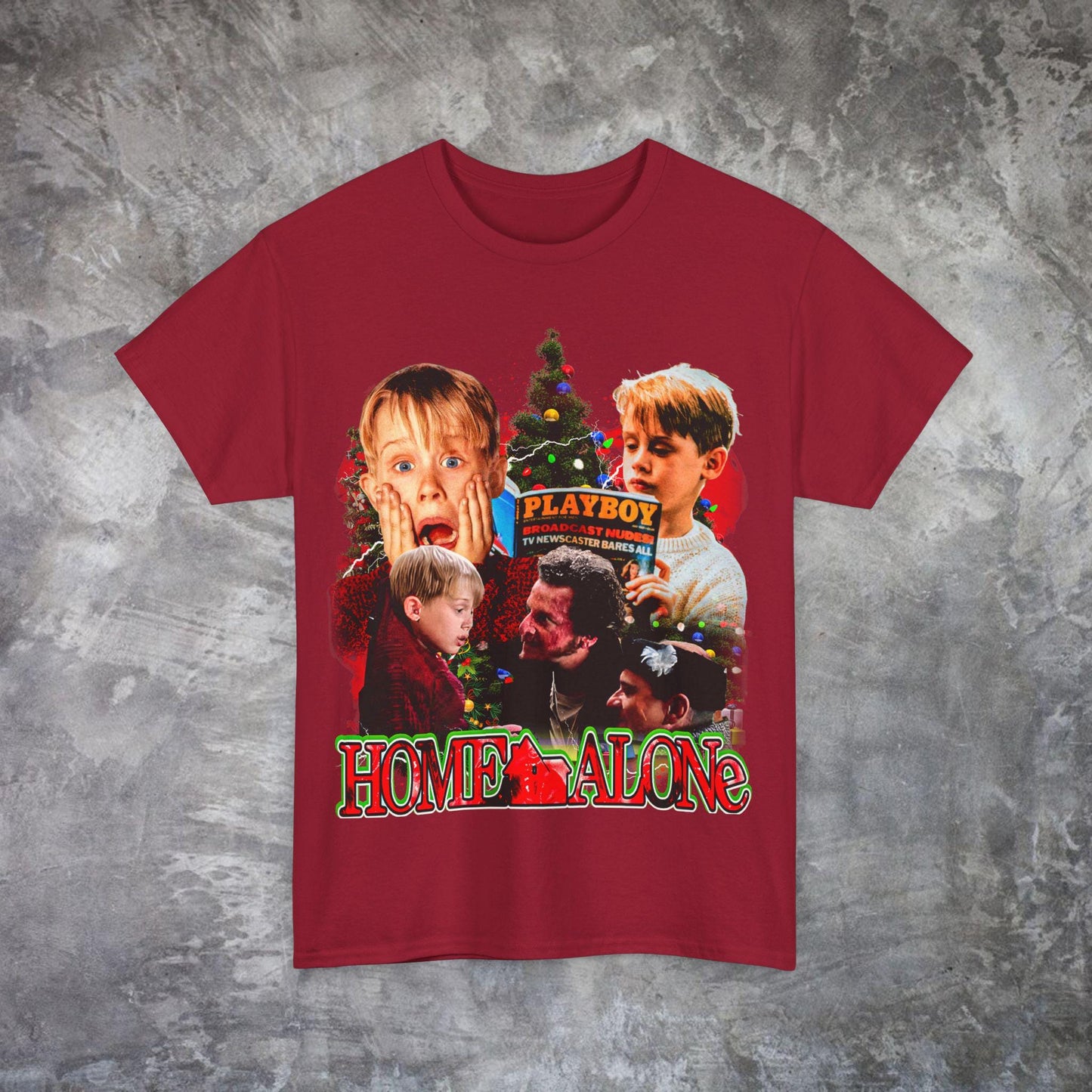 Retro Home Alone Christmas Jumper, Vintage Graphic Tee