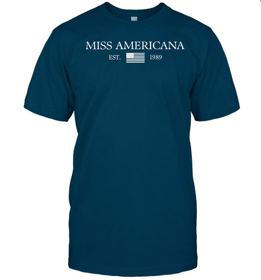 Cornelia Street Shirts Miss Americana Minimalist Est 1989 Tee