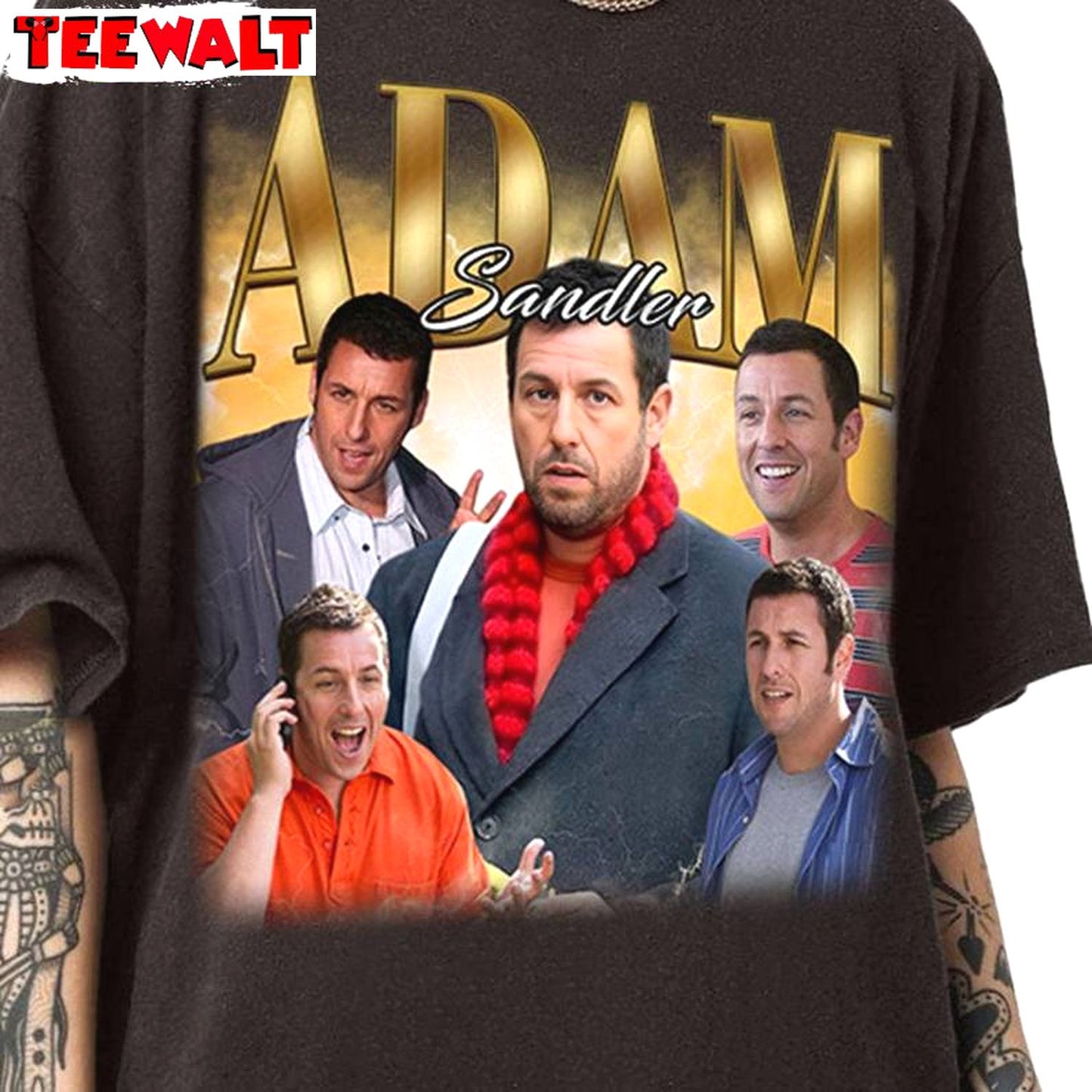 Limited Adam Sandler Shirt, Must Have Adam Sandler The Eras Crewneck Tee Tops