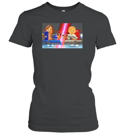 Kamala Haris X Donald Trump Mii Boxing Presidential Election T-Shirt