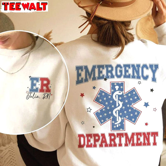 Neutral Emergency Department 4th Of July Shirt, Limited Independence Day Tee Tops Sweater