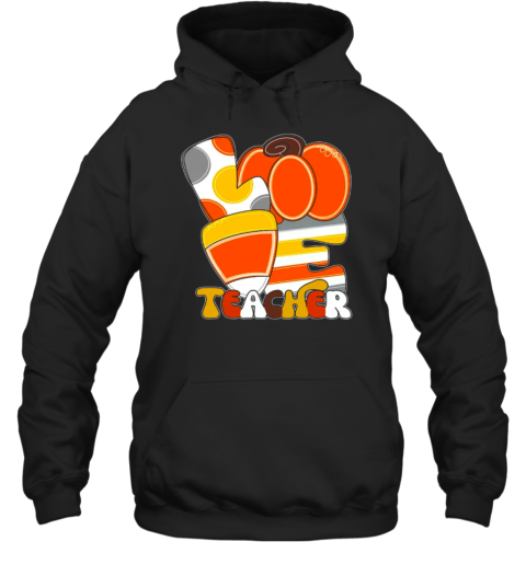 Candy Corn Love Teacher T-Shirt