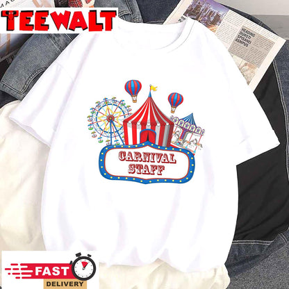 Carnival Staff for Circus Event Staff &amp Ringmaster Lover T-Shirt