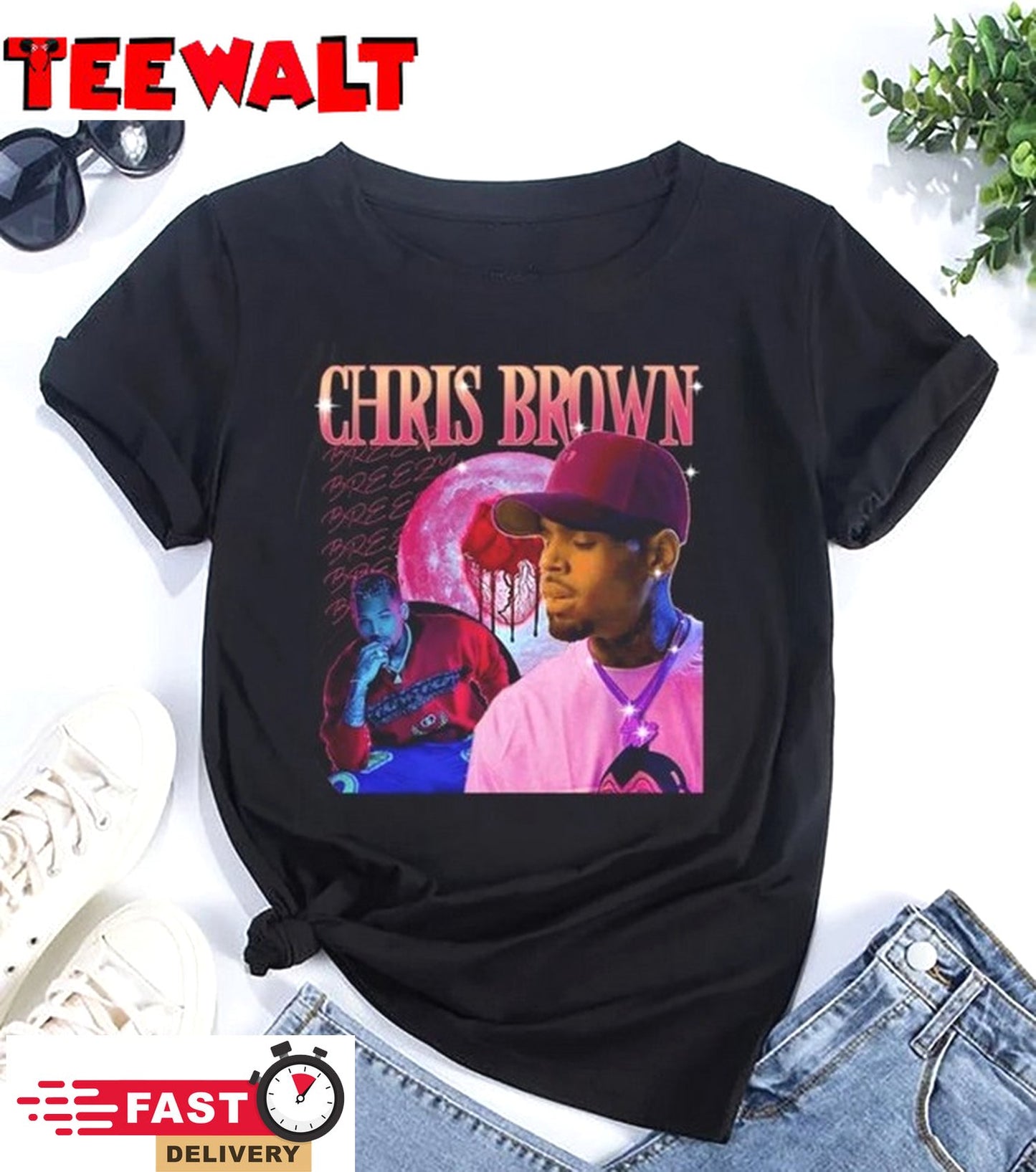 Vintage Chris Brown 1111 Tour T-Shirt, Chris Brown 2024 Tour Sweatshirt