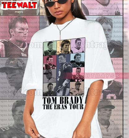 Tom Brady The Eras Tour Unisex Hoodie, New Rare Tom Brady Shirt Sweater