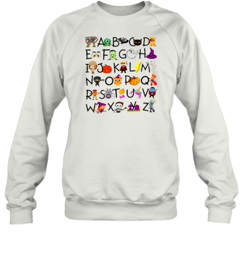 Halloween Alphabet T-Shirt - Style 2