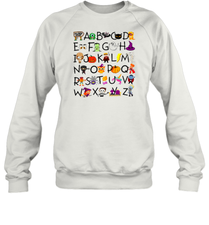 Halloween Alphabet T-Shirt - Style 2