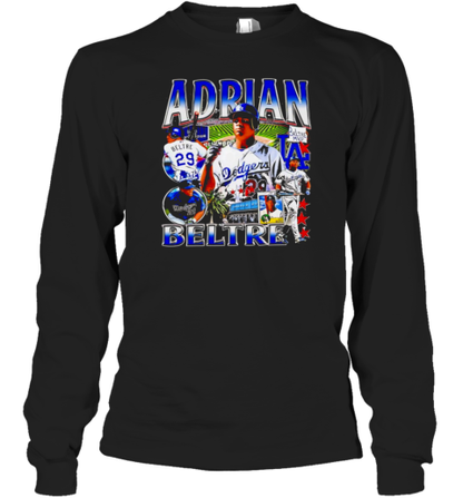 Adrian Beltre Los Angeles Dodgers Baseball Player Vintage T-Shirt