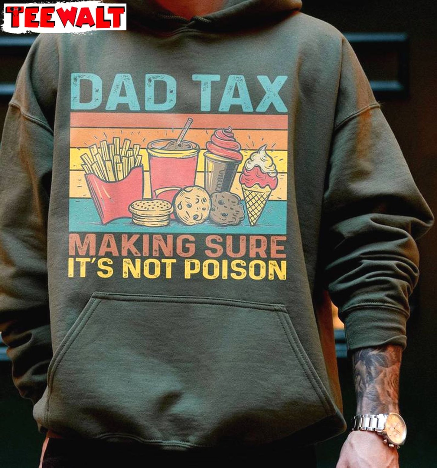 Must Have Dad Tax Shirt, Limited Fathers Day Short Sleeve Crewneck