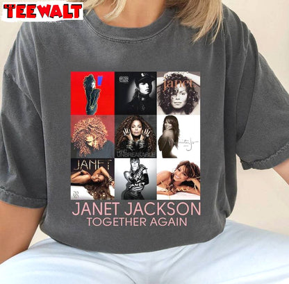 Janet Jackson Together Again Tour T Shirt , Unique Janet Jackson Tour Shirt Sweater