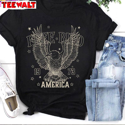 Awesome Rock Band Long Sleeve , Limited Free Bird America Shirt Unisex Hoodie