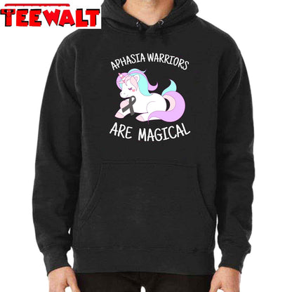 Unicorn Aphasia Warriors Are Magical Aphasia Awareness Unisex T-Shirt