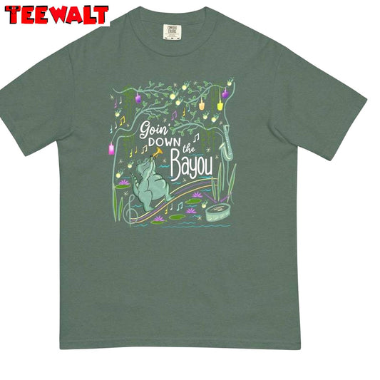 Bayou Adventure Comfort Colors T Shirt, Trendy Disney