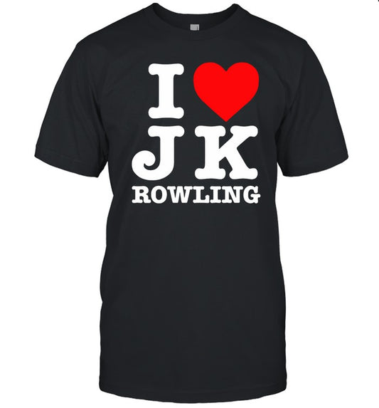 Benonwine I Love Jk Rowling Shirt