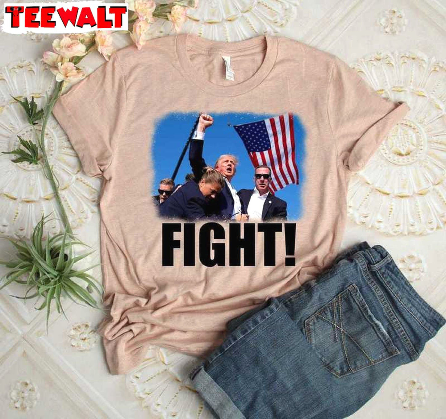 Donald Trump 2024 Unisex Hoodie, Comfort Trump Fight