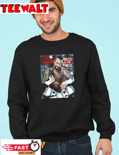 Respect Cm Punk Wrestler Unisex T-shirt