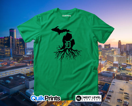 Detroit Michigan Roots - Premium Shirt