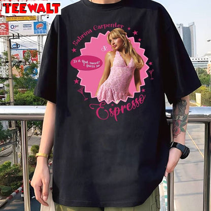 Sabrina Carpenter New Rare Shirt, Creative Fashion Concert Short Sleeve Crewneck