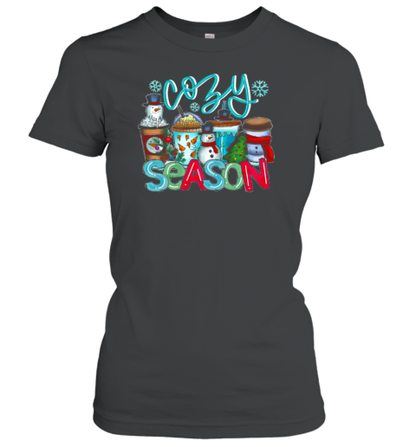 Cozy Season Coffee Day Teacher T-Shirt