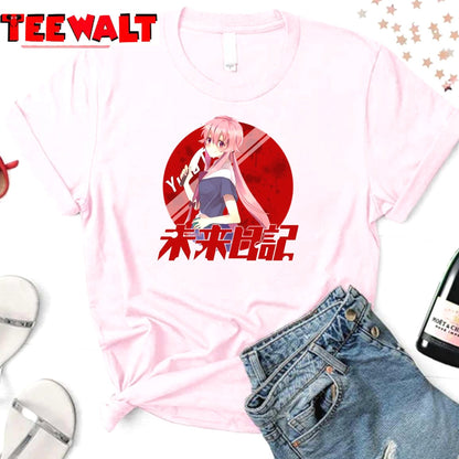 Kawaii Gasai Yuno Mirai Nikki Unisex T-Shirt