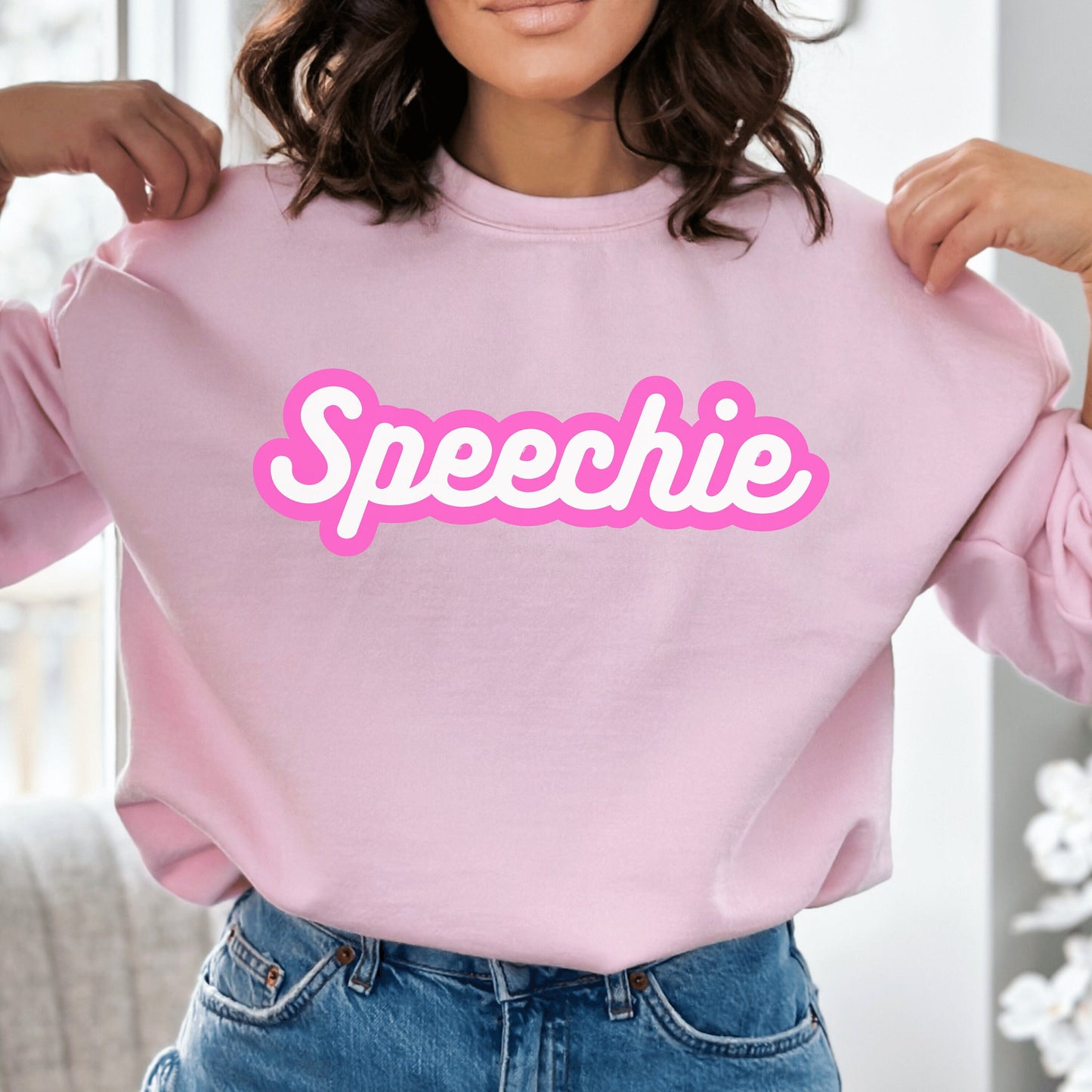 Speech Therapist Sweatshirt, Slp Gift For Speech Language Pathologist