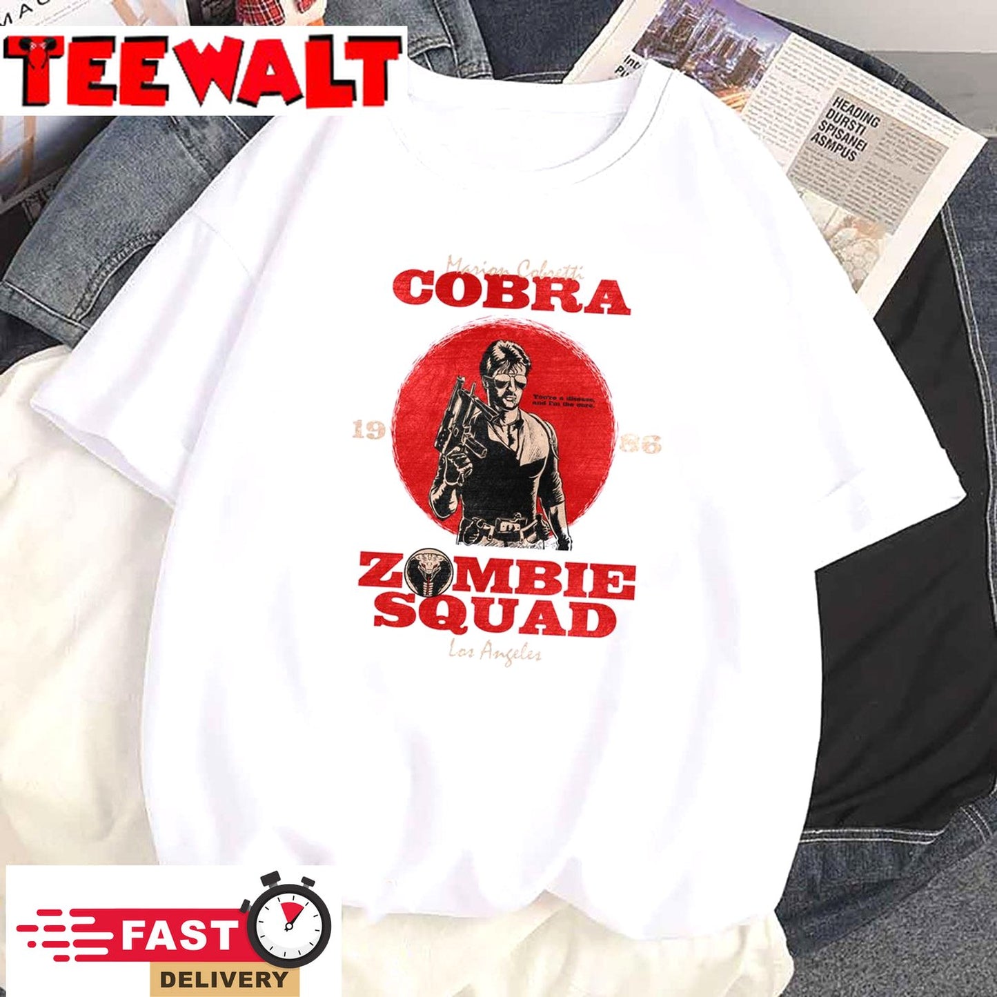 Cobra Zombie Squad Los Angles Unisex T-Shirt