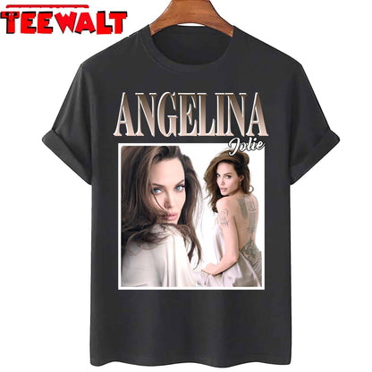 Angelina Jolie Vintage 90s Unisex T-Shirt