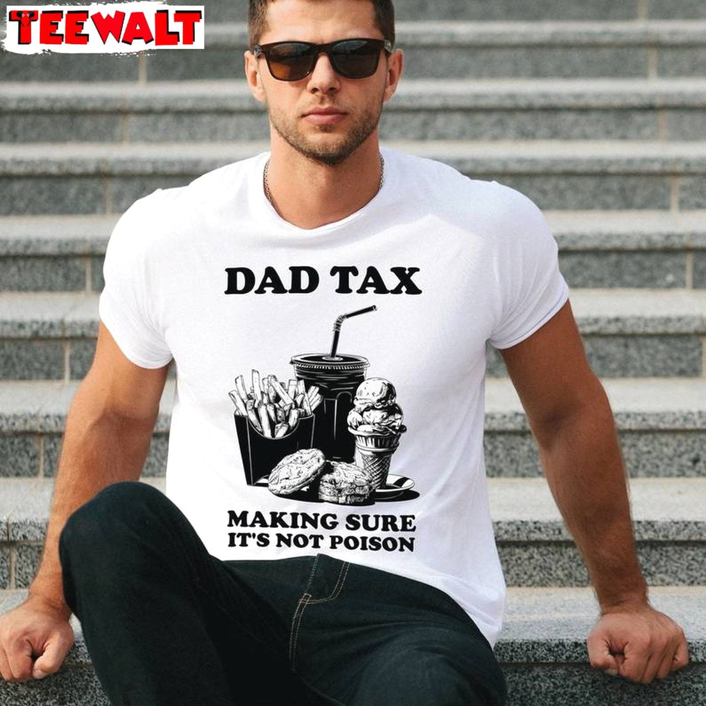 Hilarious Father's Day Unisex Hoodie, Groovy Dad Tax Shirt Unisex Hoodie