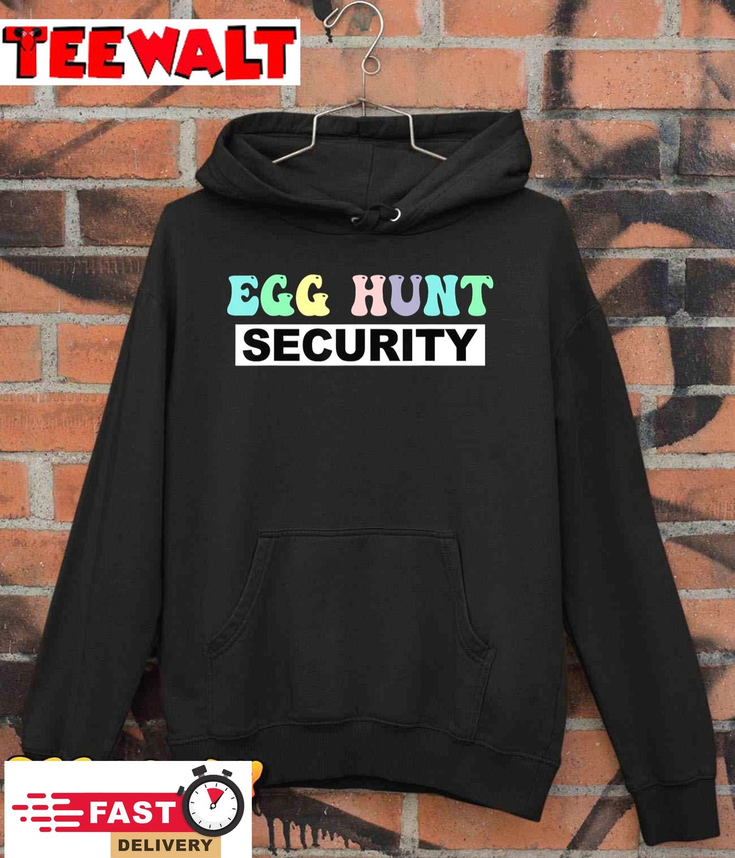 Egg Hunt Security - Funny Easter Egg Holiday Celebration Pun T-Shirt