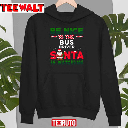 Bus Driver Christmas Funny Unisex T-Shirt