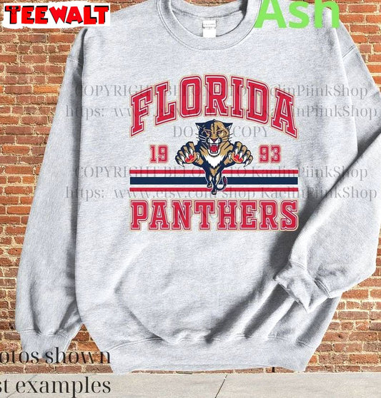 Creative Florida Hockey Hoodie , Groovy Florida Panthers Shirt Long Sleeve